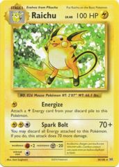 Raichu - 36/108 - Non Holo Theme Deck Exclusive